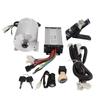 High Speed 48V DC 2000W Brushless Electric Motor and Controller Set with Throttle Wiring Harness