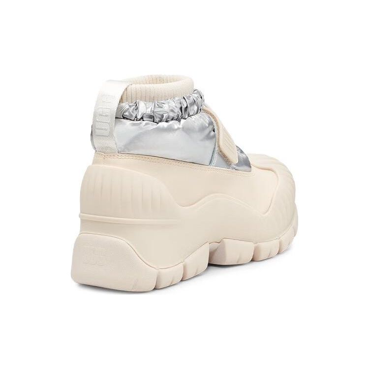 UGG Классические короткие зимние сапоги с металлическим отливом женские сапоги сатин-серебро 1134331-BSLVR
