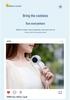 Mini Transparent LED Display Rechargeable Handheld Electric Fan - Portable, High-Speed Outdoor Use