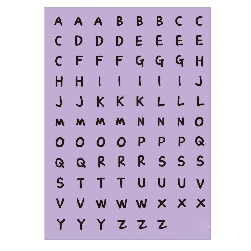 Декоративные наклейки своими руками Алфавит Цифры Наклейки Материал Клей