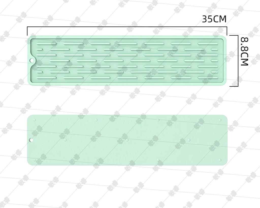 35*8 см силиконовая теплоизоляционная прокладка кухонный нескользящий фиксированный коврик коврик для крана защитные прокладки для защиты от капель кухонные принадлежности