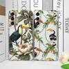 Эстетичный Чехол для Телефона с Листьями, Пальмой, Цветами и Птицей для Motorola Moto Edge 40 Pro G72 G73 G71 G60 G22 G52 G9 Play Арт Мягкий Чехол