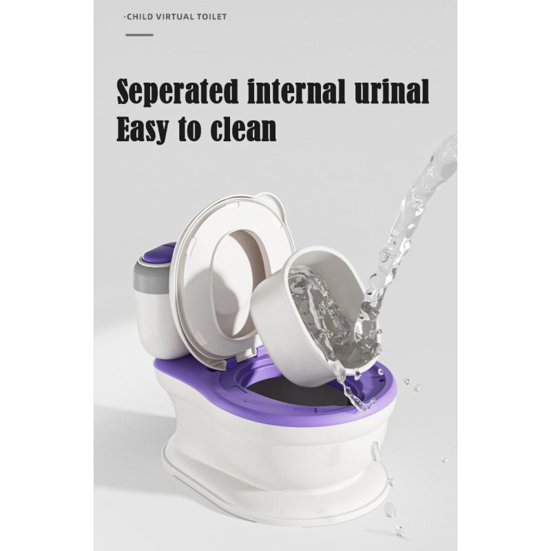 Детский музыкальный туалет, детский музыкальный туалет, имитирующий музыку.