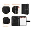 Faux PU Leather Meeting Resume Documents Legal Padfolio Slim Business Men Women Clipboard Portfolio Organizer Portfolio Folder