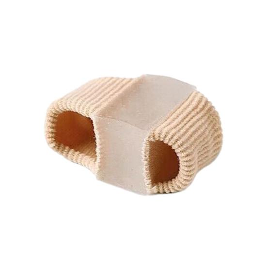 Выпрямитель для пальцев ног, противоскользящий разделитель с двойным кольцом для защиты от перекрывающихся пальцев и вальгусной деформации большого пальца стопы, ортопедический корректор косточки на весь день