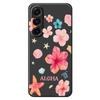 For Samsung Galaxy A17 5G Case Flower Pattern Printing Straight Edge TPU Phone Back Cover