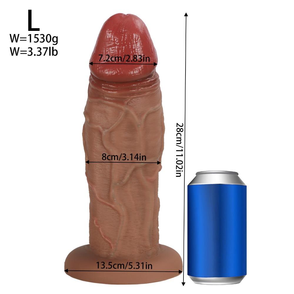 Ультра Большой Реалистичный Ди лдо Жидкий Силикон Без Яичек Женская Мастурбация Взрослый Игрушка