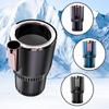 Car 2-In-1 Hot And Cold Cup Drinks Holder With Temperature Holder Beverage Cup Display Mug Refrigeration Fast Cooling/Heati D1Z9
