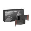 LINKUP AVA5 Armor PCIE Riser Cable Поддерживает видеокарты RTX5090 и RX9070 Скорость x16 Совместим с PCIe Прямой 70 см Всего - 5.0 128 ГБ/с 4.0 &