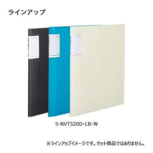 KOKUYO File Instruction Manual Novita Fixed Type A4 16 Pockets Light Blue La-NVT520LB