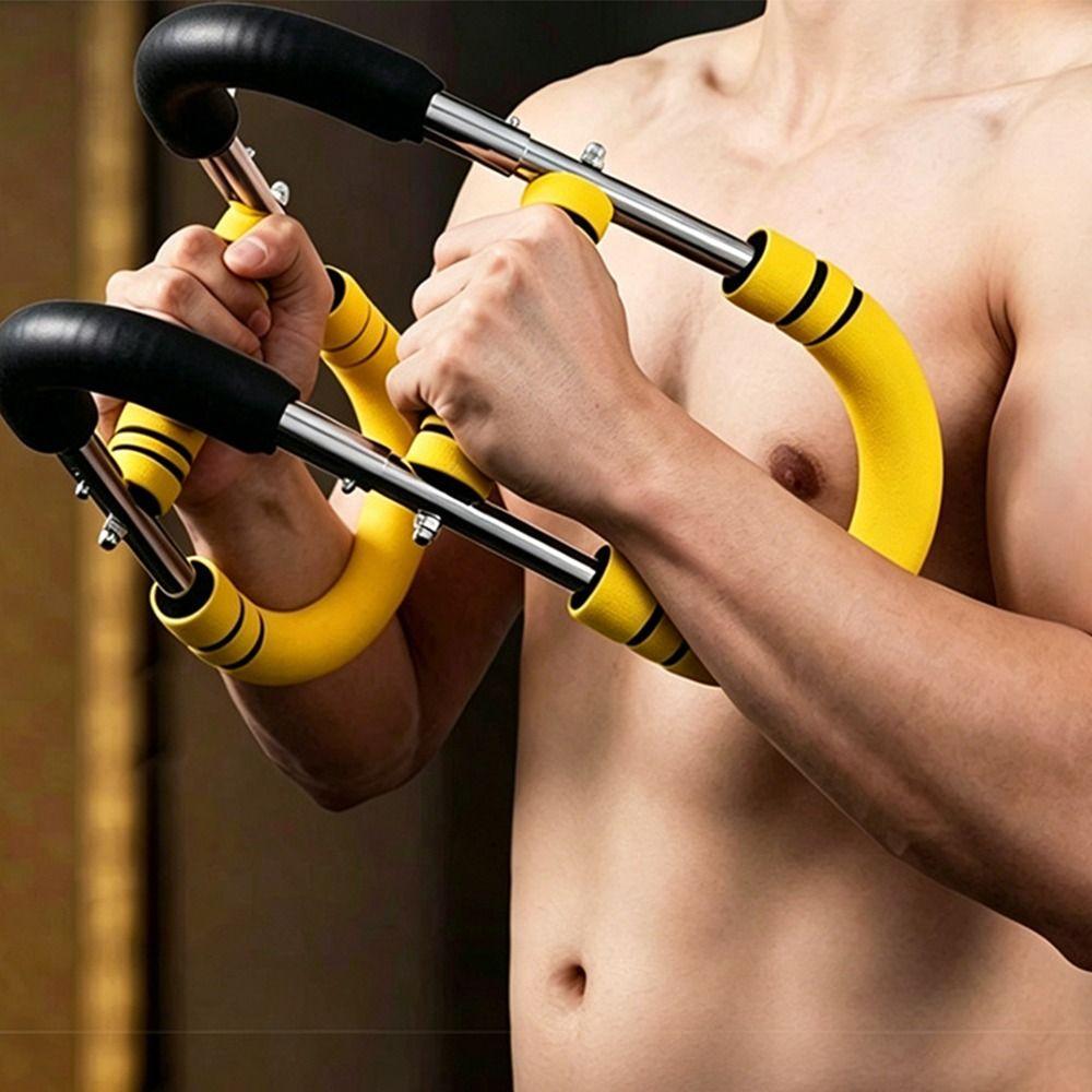 U-Shaped Wrist Strength Trainer Multi-Function Chest Expander Bicep Exercise