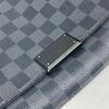 Louis Vuitton N41260 Damier Graphite District PM Crossbody Shoulder Bag Black