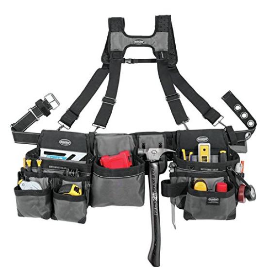 Bucket Boss Mallet Buster Suspension Rig Tool Bag Belt Suspender (Waist Bag)