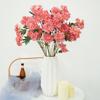 3 Heads Artificial Dahlia Flower 64cm Length Hydrangea Flower Simulation Flowers  Photography Props