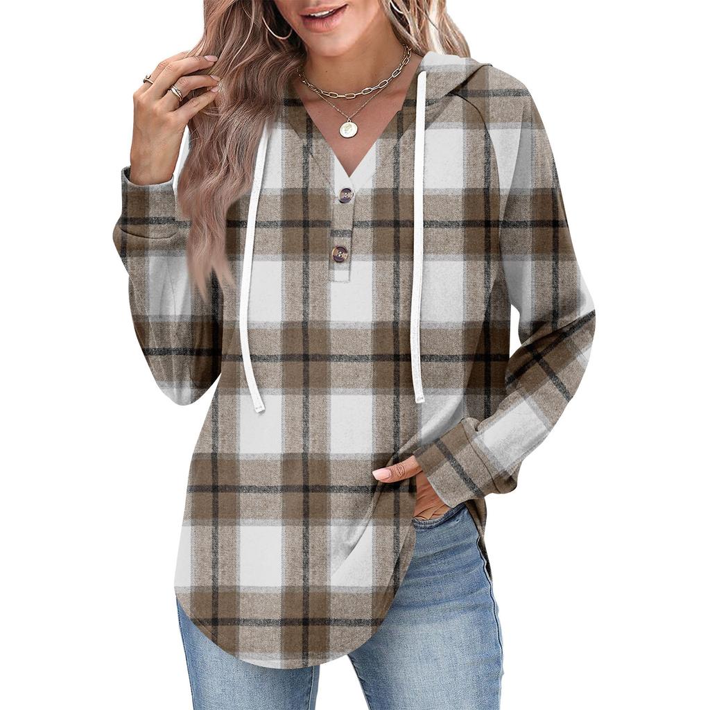 Женская мода, женский легкий пуловер с длинными рукавами и карманами, толстовка с капюшоном в стиле консервативного стиля