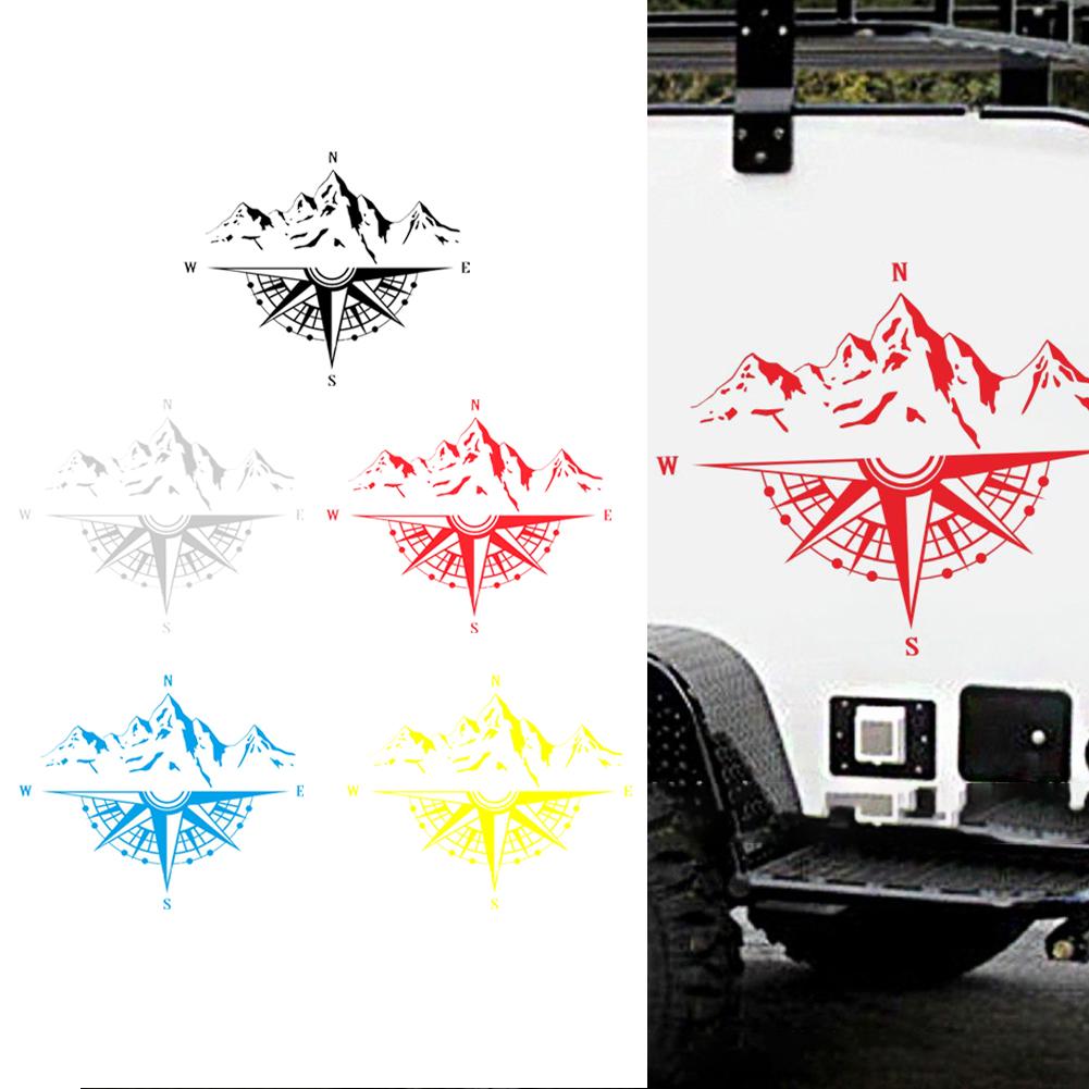 100% новый авто капот, большой приключенческий дом на колесах, наклейка, горный компас, стена