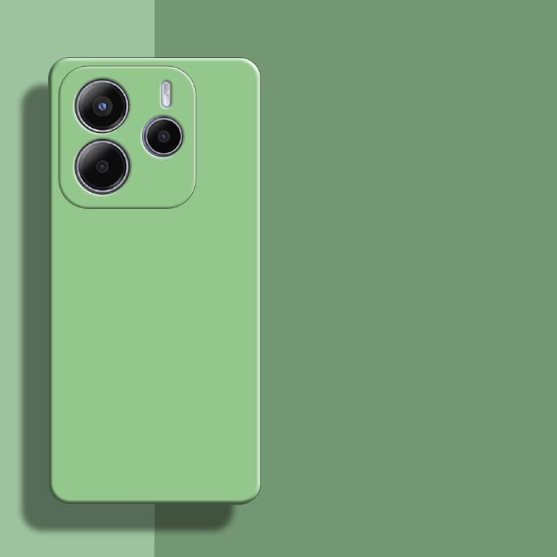 Для чехла Redmi Note 14 Для Redmi Note 14 4G 5G Глобальная крышка Оригинальный жидкий силиконовый каучук Противоударный бампер Для Redmi Note 14