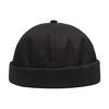 Unisex Solid Color Landlord Hat Men Outdoor Travel Beanies Cap Women Cotton Hats Fashion Accessories Caps