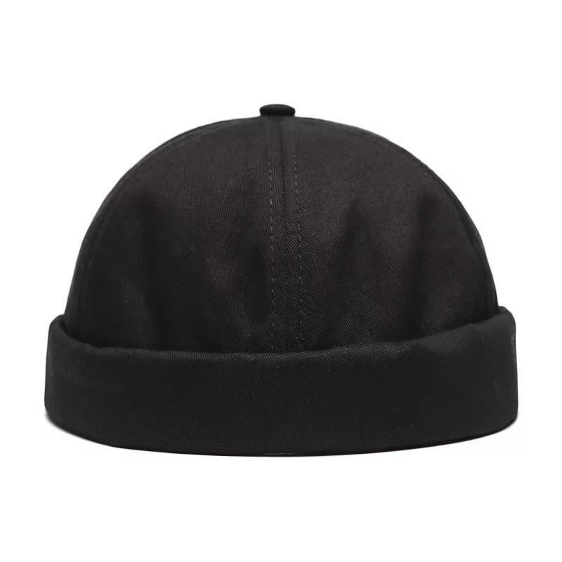 Unisex Solid Color Landlord Hat Men Outdoor Travel Beanies Cap Women Cotton Hats Fashion Accessories Caps