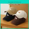 Stylish Cotton Baseball Cap Featuring Cute Cartoon Dog Embroidery For Unisex Casual Wear