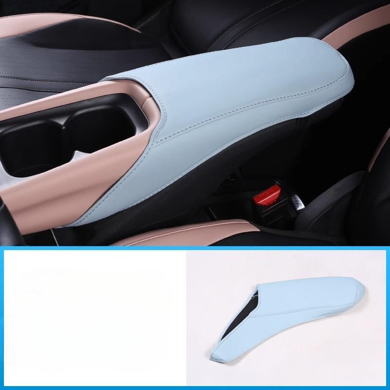 For BYD Dolphin Mini/Dolphin Surf/Atto 1 armrest box cover interior modification anti-wear armrest leather cover auto parts