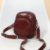IELGY Ladies Messenger Bag Multi-pocket Shoulder Mobile Phone Bag