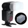 3Pcs Mini Digital Camera Flash Bounce Diffusers Softbox Fit for Canon 580EX Top Flash White