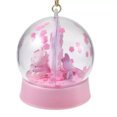 Disney store Japan Tokyo Pooh Piglet Sakura Diorama Keychain 2026