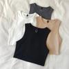 Summer Women's Tank Tops Casual Sleeveless Slim Fit Crop Vest Tops