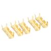 100Pcs UShaped Wiring Terminal Brass Gold Docking Connector Quick Wiring Terminals