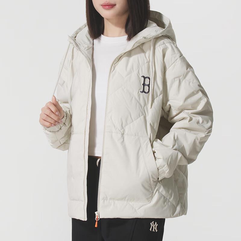 MLB Unisex Loose-Fit Hooded Down Jacket
