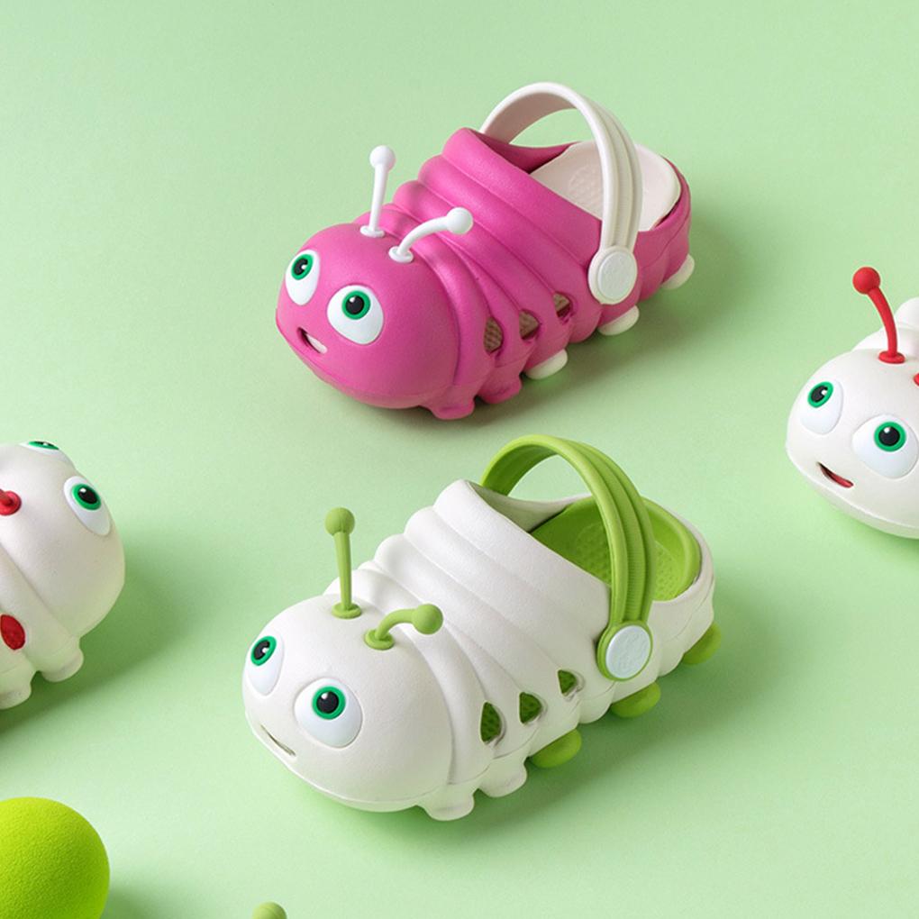 Милые тапочки в форме животных, Прочные клоги, Регулируемые, Садовые, Для малышей, Милая водная горка для малышей, Детские клоги