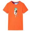 Dark Orange T-shirt for Children 92/104/116/128/140