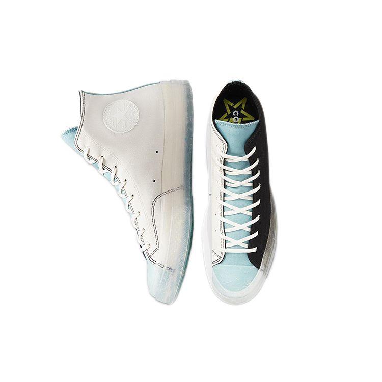 Converse Черные кроссовки унисекс Renew Chuck 70 High Egret Forest-Pine 171662C