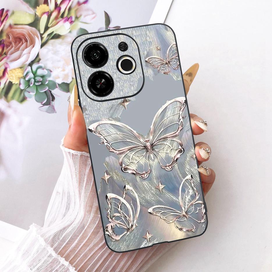 Чехол для Tecno Pop 9 5G KL4 Новый Роскошный Расписной Чехол для Tecno Spark 30C 5G KL8H Мягкий Силиконовый Чехол для Tecno Spark 30 5G Fundas