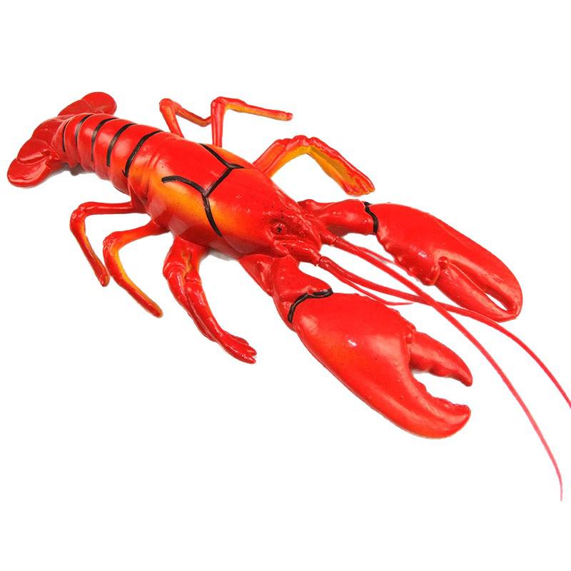Большая пластиковая модель-игрушка симуляция лобстера и краба