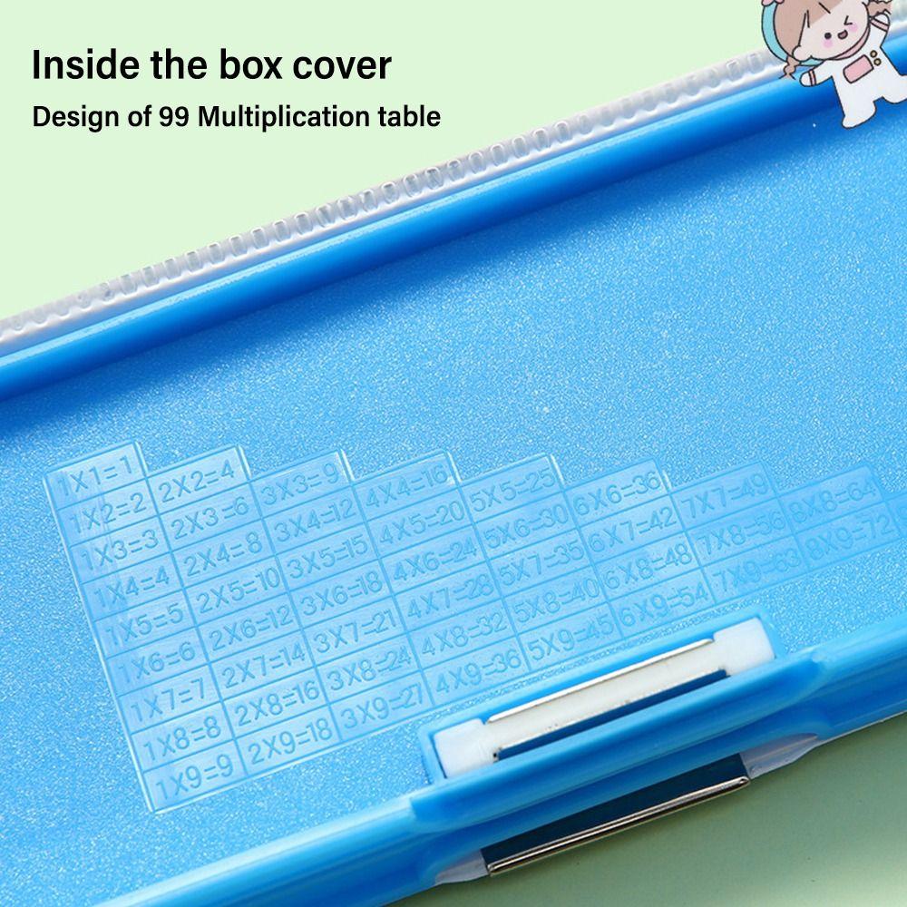 Пенал с дизайном астронавта, двухслойный ящик для хранения канцелярских принадлежностей, мультяшный пенал для мальчиков/девочек