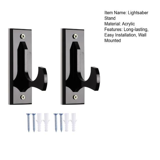 Настенное крепление для светового меча, держатель для самурайского меча, подставка для демонстрации светового меча, поддержка всех мечей, сабель для коллекционеров, украшение стен дома