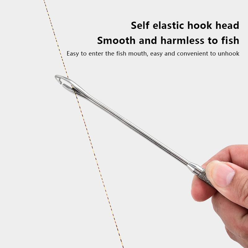 19 см/7,5 дюймов из нержавеющей стали безопасный экстрактор рыболовный крючок съемник быстрое отсоединяющее устройство рыболовные инструменты