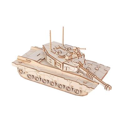 Трехмерная головоломка Woodal Tank M1 Abrams Korea Korea 3d Puzzle