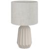 Table Lamp Table Lamp Bedside Lamp With Linen Shade Rocker Switch Desk Lamp 22 X 22 X 39 Cm Beige