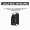 New Fashion TPU Car Flip Key Case Cover Shell For VW Volkswagen Golf 7 MK7 Tiguan MK2 For Seat Ateca Leon FR Ibiza Skoda Octavia Kodiaq