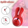 Rabbit Suction Vibrator,Female Masturbation Toy,5 Frequencies,8 Vibration Modes,Female Clitoral and Nipple Stimulation Vibrator Adult Sex Toys