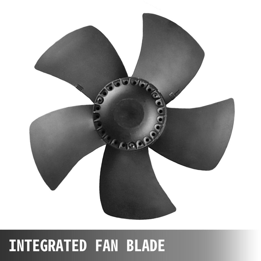 Industrial Ventilation Extractor Metal Axial Exhaust 250MM/10 Inch Air Puller Fan (250MM/10 Inch)