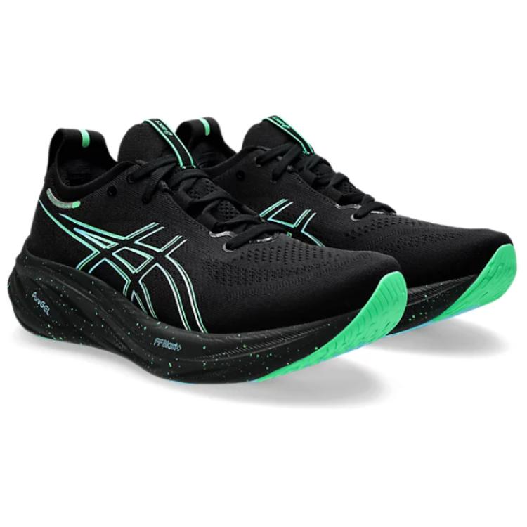 Asics Gel Nimbus 26 Black Soothing Sea Men Sneakers 1011B794-004