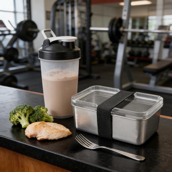 Ланч-бокс из нержавеющей стали с прозрачной крышкой, подходит для микроволновой печи и посудомоечной машины, герметичный контейнер для приготовления еды, портативный бенто-бокс для офиса, школы