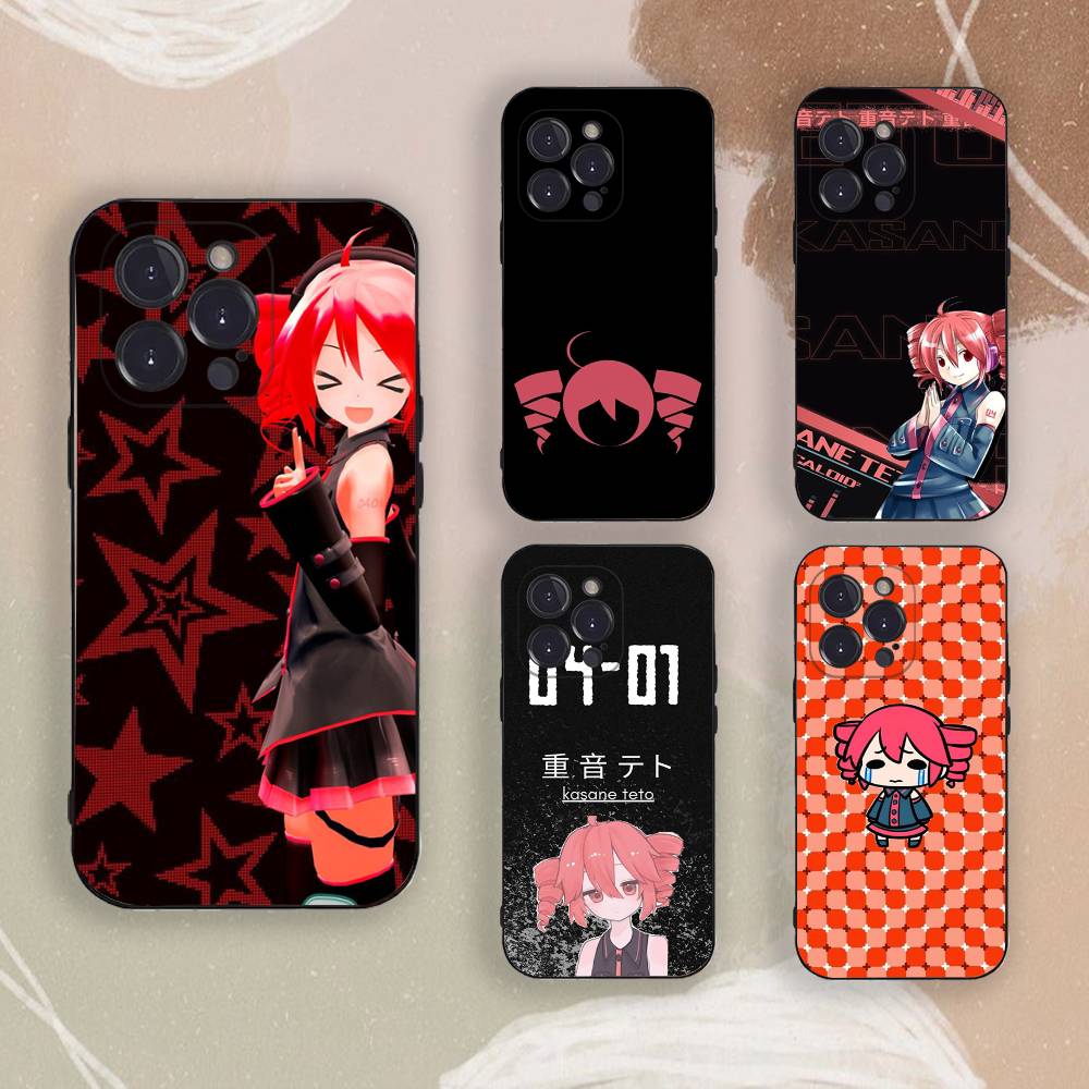Чехол для телефона K-Kasane T-Teto Get To Me для iPhone 17,16,15,14,13,12,11,Pro,X,Xs,MAX,Plus, Мягкий ТПУ, приятный для кожи