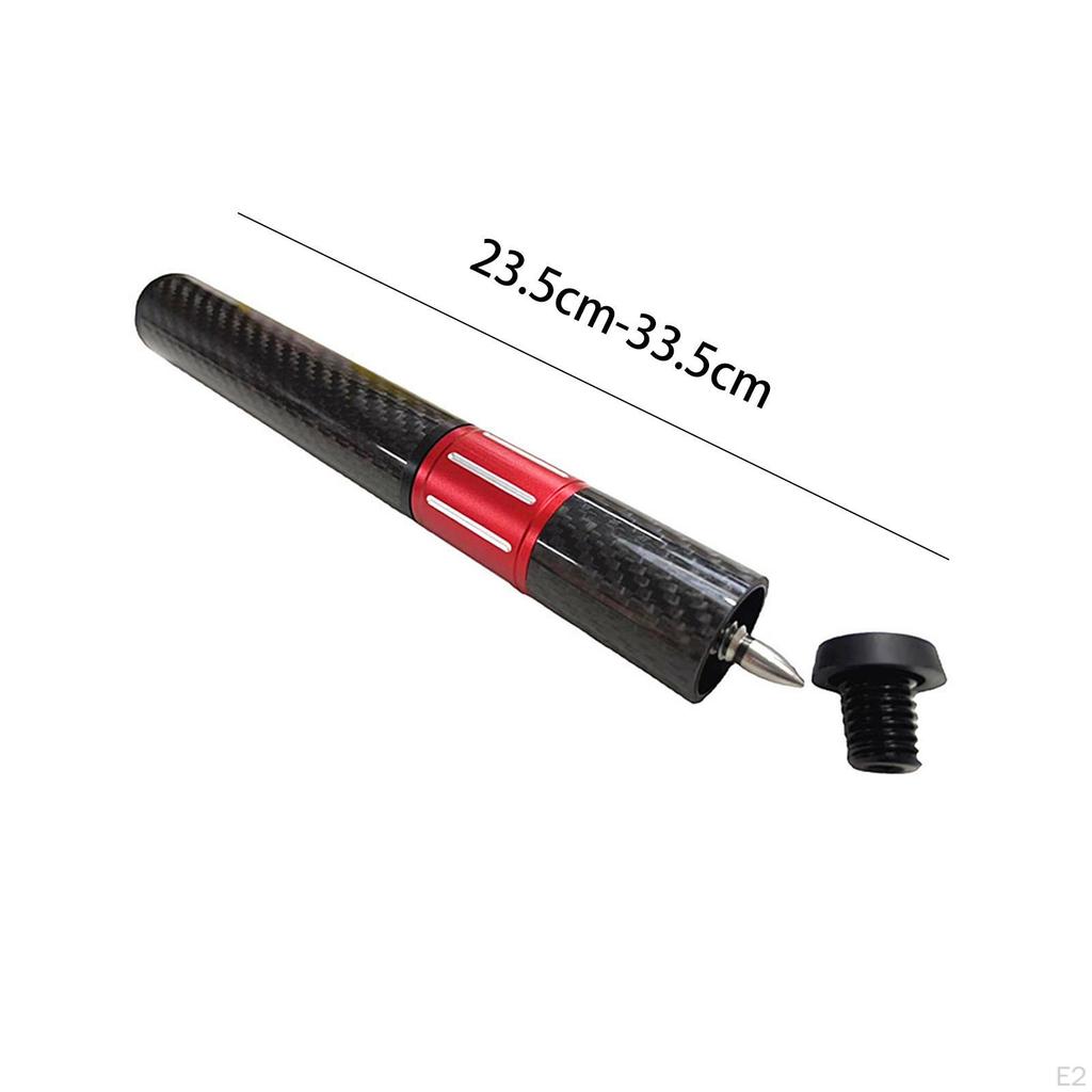 Телескопический удлинитель для кия для пула, аксессуары для бильярда, легкий вес, для профессионалов, для новичков