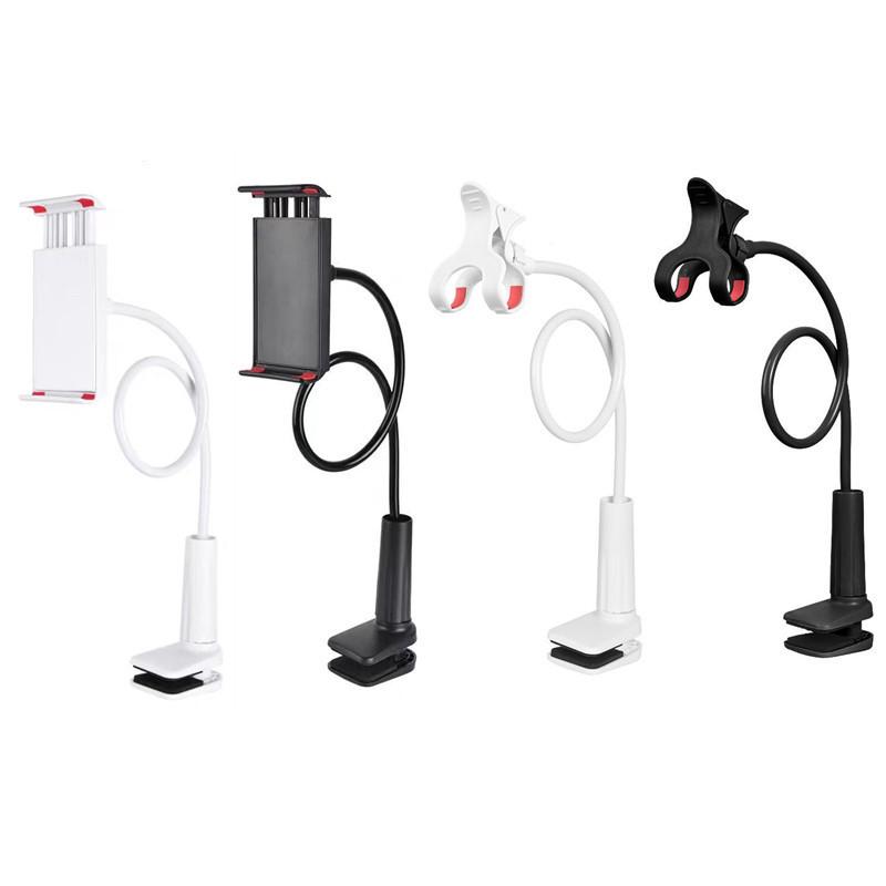 Universal Gooseneck Phone & Tablet Holder: Bedside, Streaming, Desktop Use