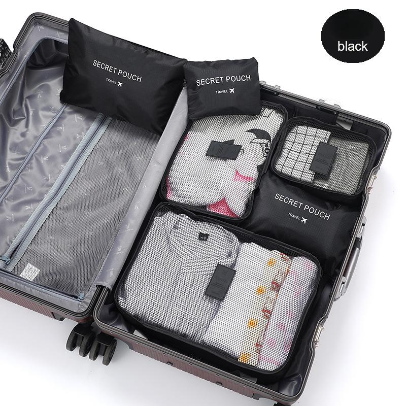 Multi-functional Storage Bag Travel Storage Six-piece Suitcase Storage Bag Clothing and Underwear Arrangement